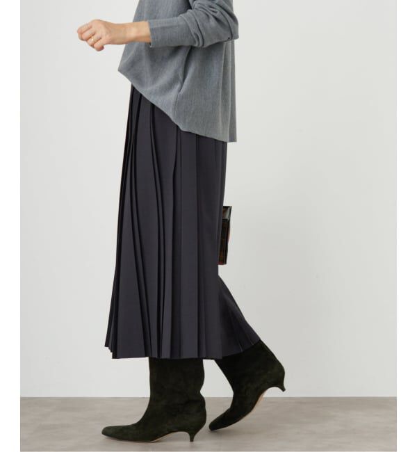 IENA「《WEB限定/追加》ストレッチプリーツスカート」|スカート|