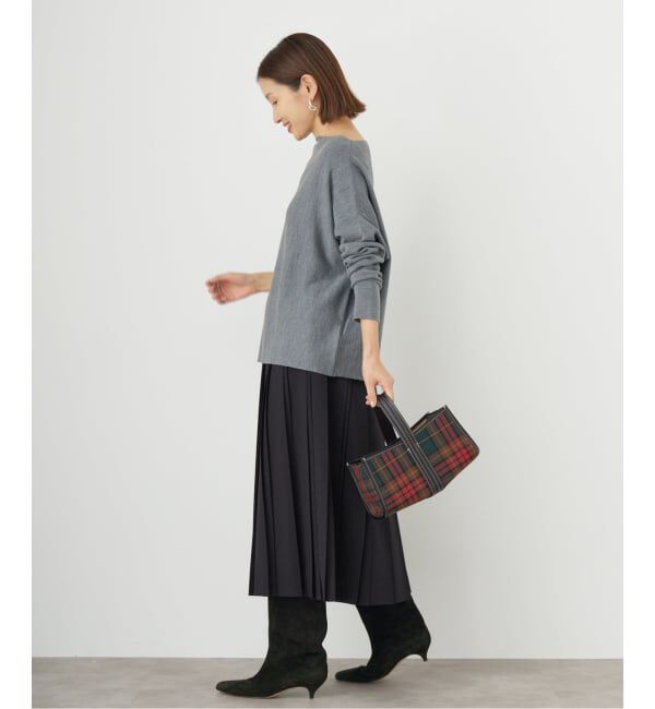 IENA「《WEB限定/追加》ストレッチプリーツスカート」|スカート|