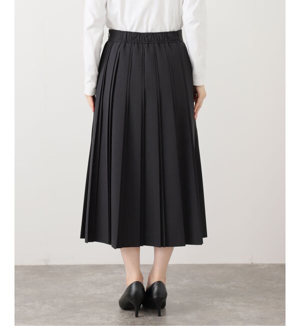IENA「《WEB限定/追加》ストレッチプリーツスカート」|スカート|
