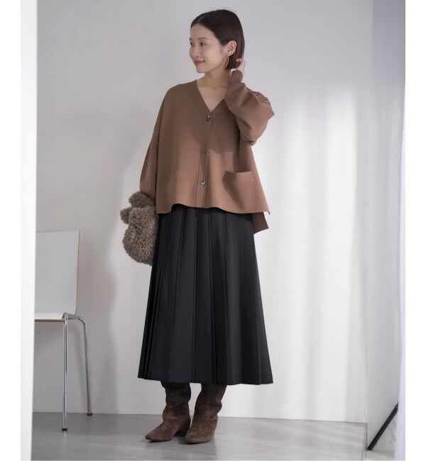 IENA「《WEB限定/追加》ストレッチプリーツスカート」|スカート|