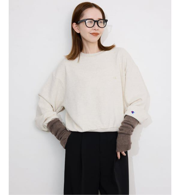 SLOBE IENA「Champion/チャンピオン SLOBE別注 クルーネックスウェット」|スウェット・ジャージ|