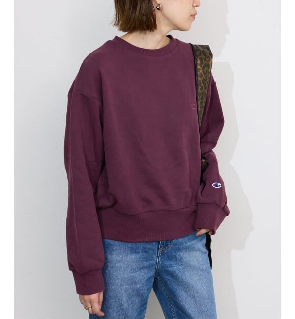 SLOBE IENA「Champion/チャンピオン SLOBE別注 クルーネックスウェット」|スウェット・ジャージ|