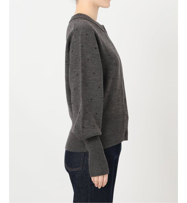SLOBE IENA「ジャガードニットカーディガン」|カーディガン|