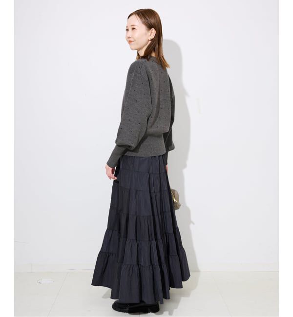 SLOBE IENA「ジャガードニットカーディガン」|カーディガン|