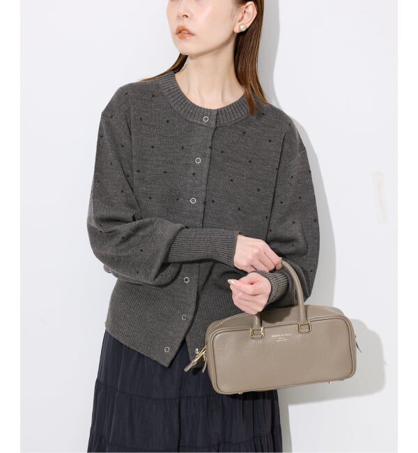 SLOBE IENA「ジャガードニットカーディガン」|カーディガン|