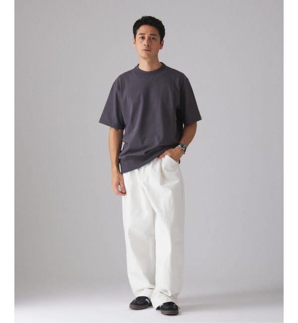 EDIFICE「LOOPWHEELER for LOWERCASE ツリテンジク スウェット型 ワイドTシャツ」|Tシャツ・カットソー|