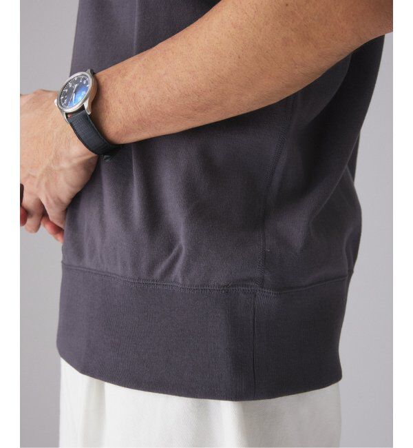 EDIFICE「LOOPWHEELER for LOWERCASE ツリテンジク スウェット型 ワイドTシャツ」|Tシャツ・カットソー|