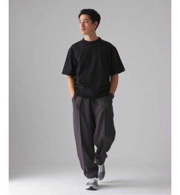 EDIFICE「LOOPWHEELER for LOWERCASE ツリテンジク スウェット型 ワイドTシャツ」|Tシャツ・カットソー|