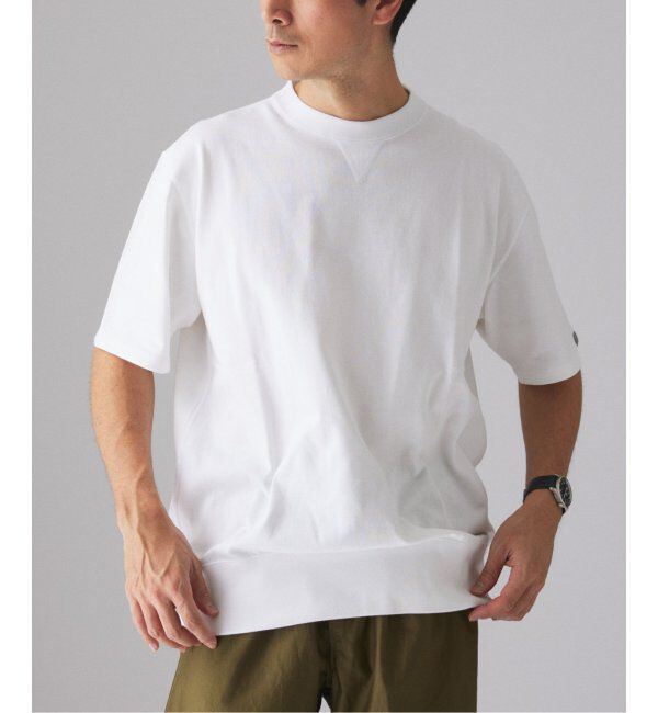 EDIFICE「LOOPWHEELER for LOWERCASE ツリテンジク スウェット型 ワイドTシャツ」|Tシャツ・カットソー|