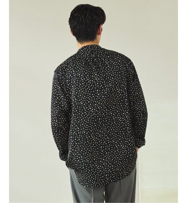 EDIFICE「パターンデシンスタンドカラーシャツ」|シャツ・ブラウス|