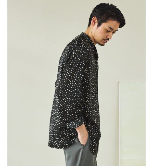 EDIFICE「パターンデシンスタンドカラーシャツ」|シャツ・ブラウス|