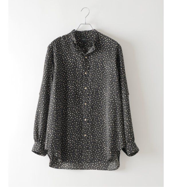 EDIFICE「パターンデシンスタンドカラーシャツ」|シャツ・ブラウス|