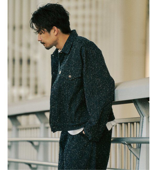 417 EDIFICE「NEPDENIM / ネップデニム トラッカージャケット」|デニムジャケット|