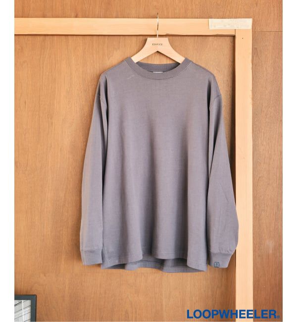 EDIFICE「LOOPWHEELER for LOWERCASE ツリテンジク ロングスリーブ」|Tシャツ・カットソー|