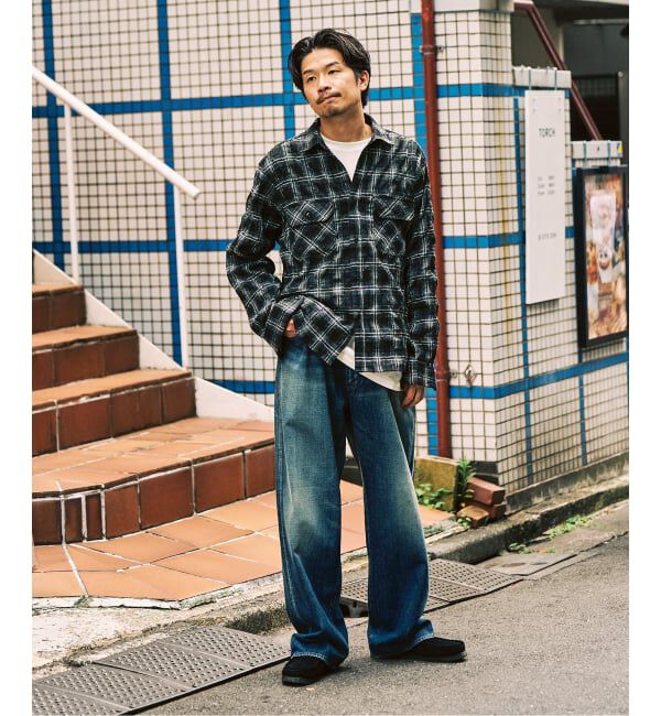 417 EDIFICE「ブークレチェック C.P.Oシャツ」|シャツ・ブラウス|