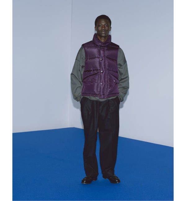 EDIFICE「MARKAWARE (マーカウェア)SILK DOWN VEST」|ダウン|
