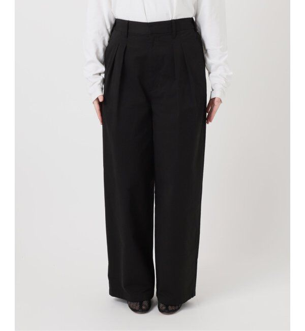 JOURNAL STANDARD relume「コットンインタックパンツ」|チノ|