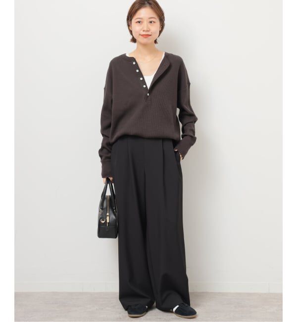JOURNAL STANDARD relume「別注【Hanes / ヘインズ】ワッフルヘンリーネックプルオーバー」|Tシャツ・カットソー|