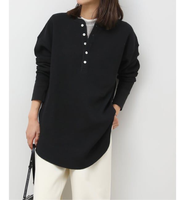 JOURNAL STANDARD relume「別注【Hanes / ヘインズ】ワッフルヘンリーネックプルオーバー」|Tシャツ・カットソー|