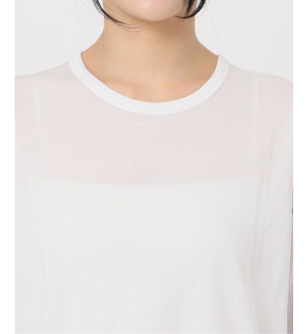 JOURNAL STANDARD relume「《追加3 / 新色》シアークルーネックロングTシャツ」|Tシャツ・カットソー|