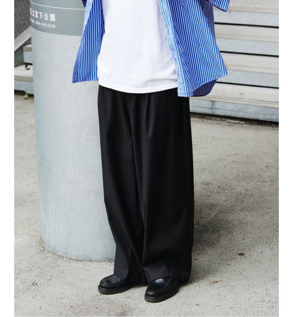 JOURNAL STANDARD「TRモダン ワイド スラックス」|スラックス|