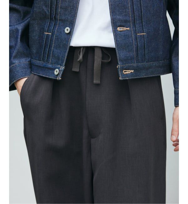 JOURNAL STANDARD「ダブル クロス オーバー パンツ」|スラックス|