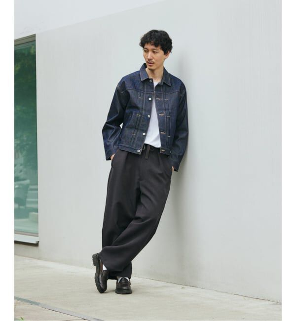 JOURNAL STANDARD「ダブル クロス オーバー パンツ」|スラックス|