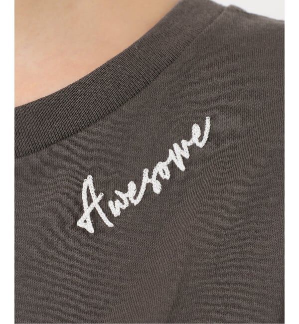 JOURNAL STANDARD relume「《追加3》刺繍ロゴフレンチTEE」|Tシャツ・カットソー|