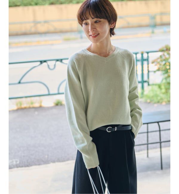JOURNAL STANDARD relume「《追加 / 新色》ウールカシミヤVネックプルオーバー」|ニット・セーター|
