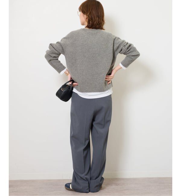 JOURNAL STANDARD relume「《追加 / 新色》ウールカシミヤVネックプルオーバー」|ニット・セーター|