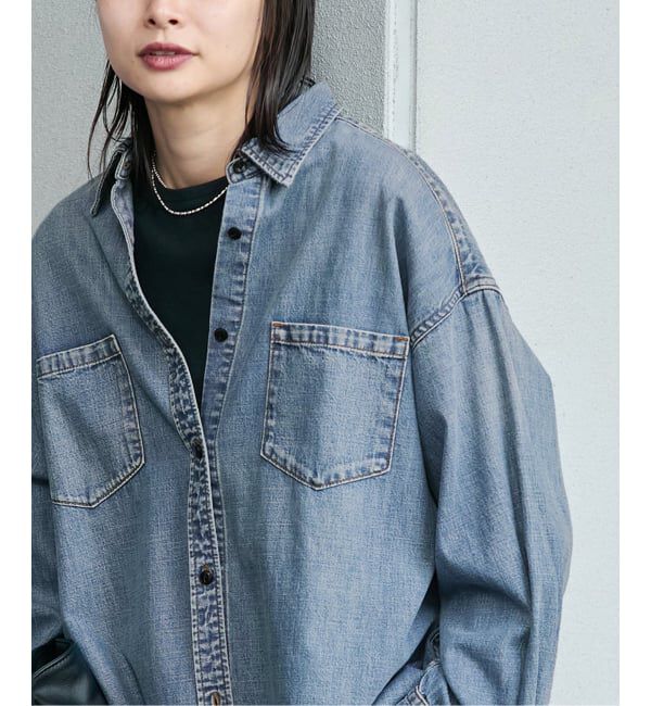 JOURNAL STANDARD「《追加2》ライトオンスデニムシャツ」|シャツ・ブラウス|