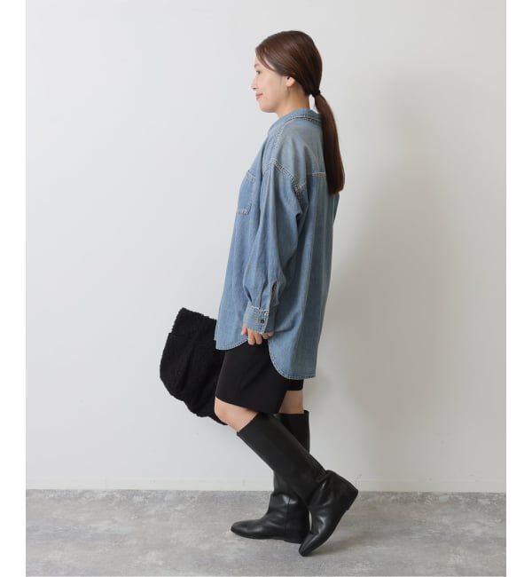 JOURNAL STANDARD「《追加2》ライトオンスデニムシャツ」|シャツ・ブラウス|
