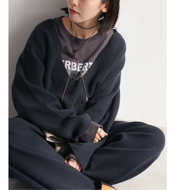 JOURNAL STANDARD relume「【MULTI FUNC+】Vネックプルオーバー」|ニット・セーター|