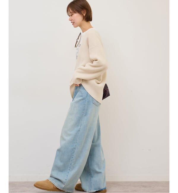 JOURNAL STANDARD relume「【MULTI FUNC+】Vネックプルオーバー」|ニット・セーター|