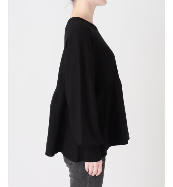 JOURNAL STANDARD relume「《WEB限定追加》ウォッシャブルペプラムプルオーバー」|ニット・セーター|