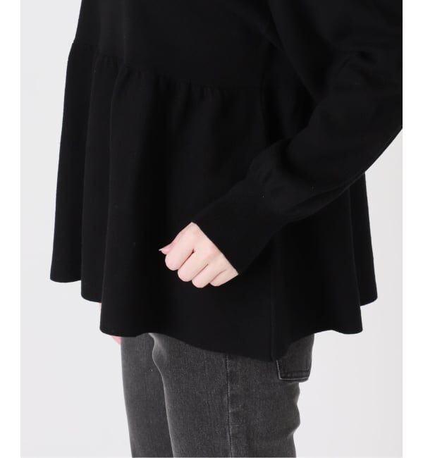 JOURNAL STANDARD relume「《WEB限定追加》ウォッシャブルペプラムプルオーバー」|ニット・セーター|