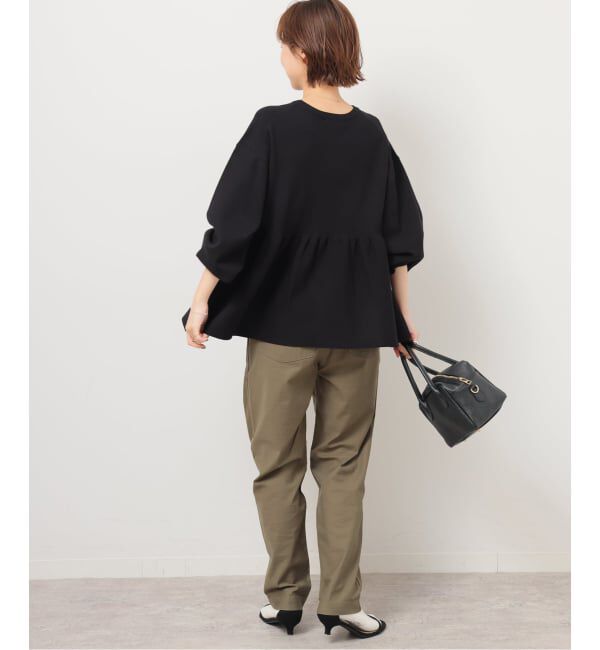 JOURNAL STANDARD relume「《WEB限定追加》ウォッシャブルペプラムプルオーバー」|ニット・セーター|