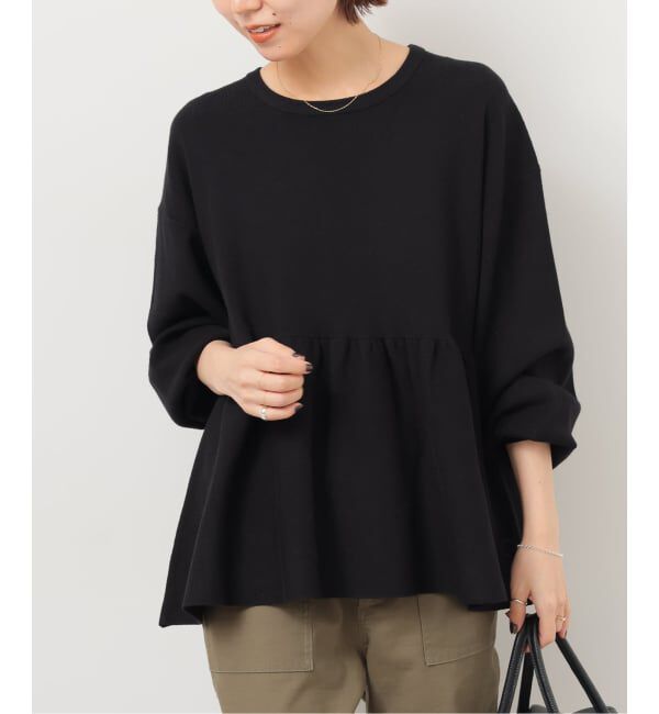 JOURNAL STANDARD relume「《WEB限定追加》ウォッシャブルペプラムプルオーバー」|ニット・セーター|