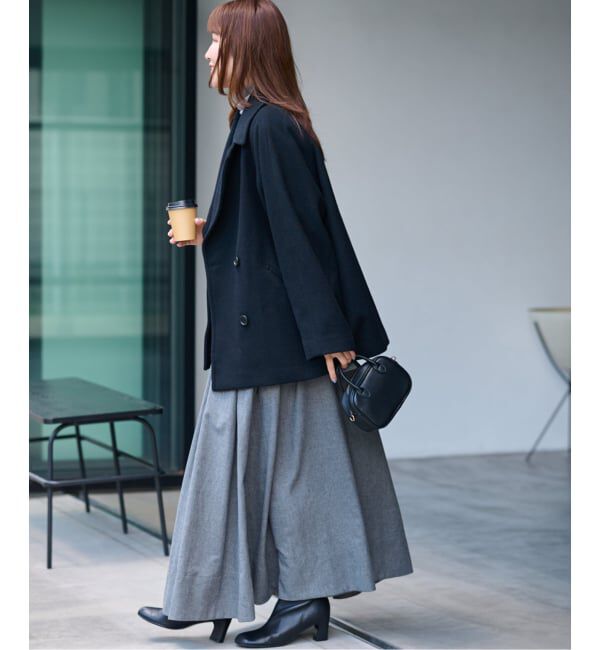 JOURNAL STANDARD relume「《WEB限定追加》尾州ウールショートPコート」|ピーコート|