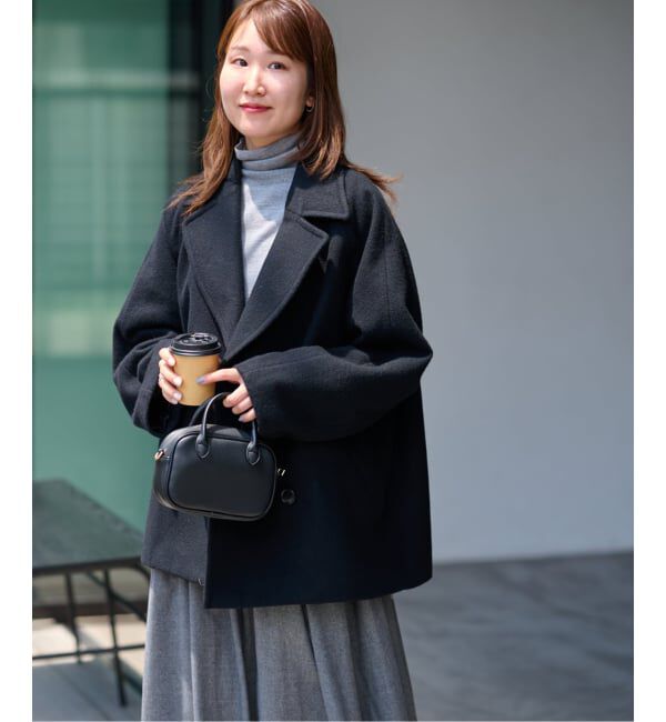 JOURNAL STANDARD relume「《WEB限定追加》尾州ウールショートPコート」|ピーコート|