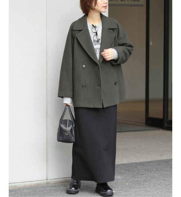 JOURNAL STANDARD relume「《WEB限定追加》尾州ウールショートPコート」|ピーコート|
