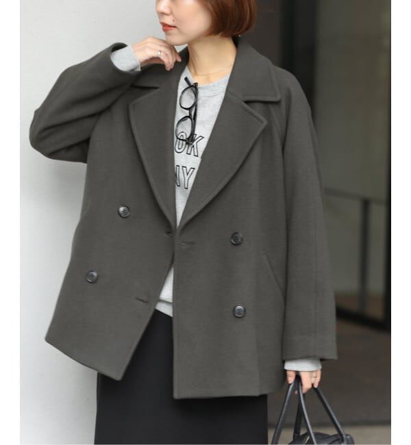 JOURNAL STANDARD relume「《WEB限定追加》尾州ウールショートPコート」|ピーコート|