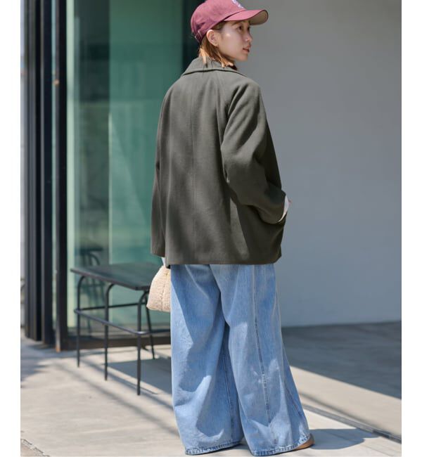 JOURNAL STANDARD relume「《WEB限定追加》尾州ウールショートPコート」|ピーコート|