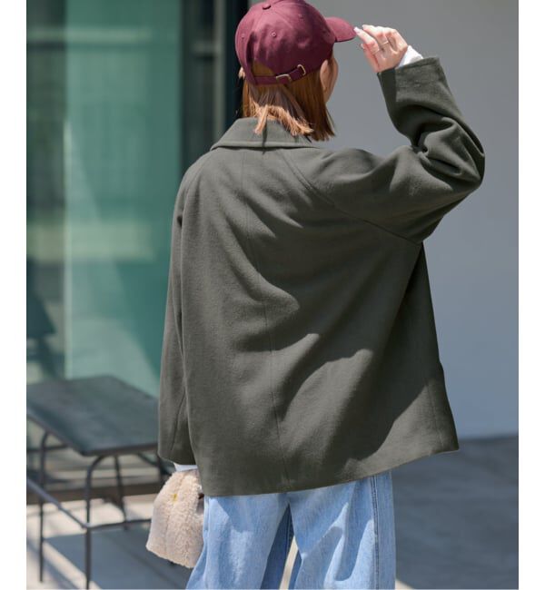 JOURNAL STANDARD relume「《WEB限定追加》尾州ウールショートPコート」|ピーコート|