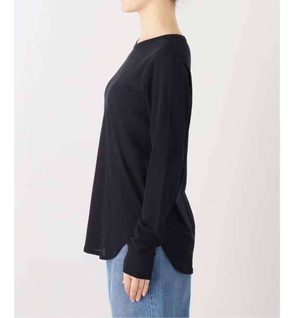 journal standard L'essage「80/-シアーフライス ロングスリーブTシャツ」|Tシャツ・カットソー|