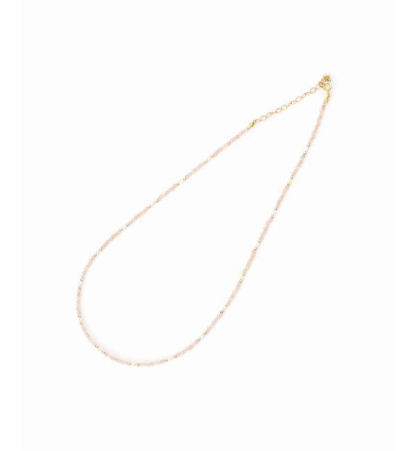 NOBLE「MARIHA/マリハ Dream Dust ネックレス(ベージュムーンストーン)」|ネックレス|