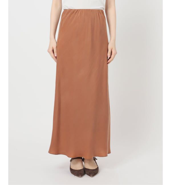 NOBLE「《追加2》キュプラナローAラインスカート」|スカート|