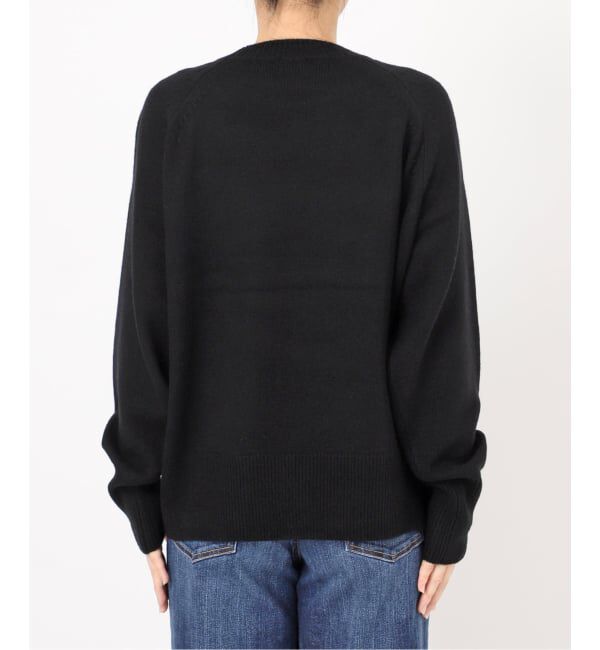 Spick and Span「《WEB限定カラー有り》ウールカシミヤ ラグランクルーネックニット」|ニット・セーター|