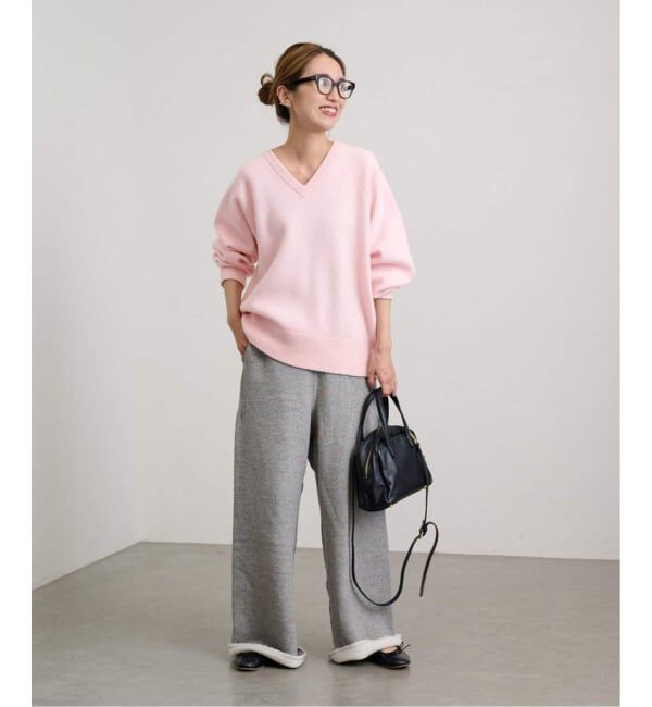 FRAMeWORK「≪WEB限定 / 追加≫AQUA Vネックプルオーバー」|ニット・セーター|