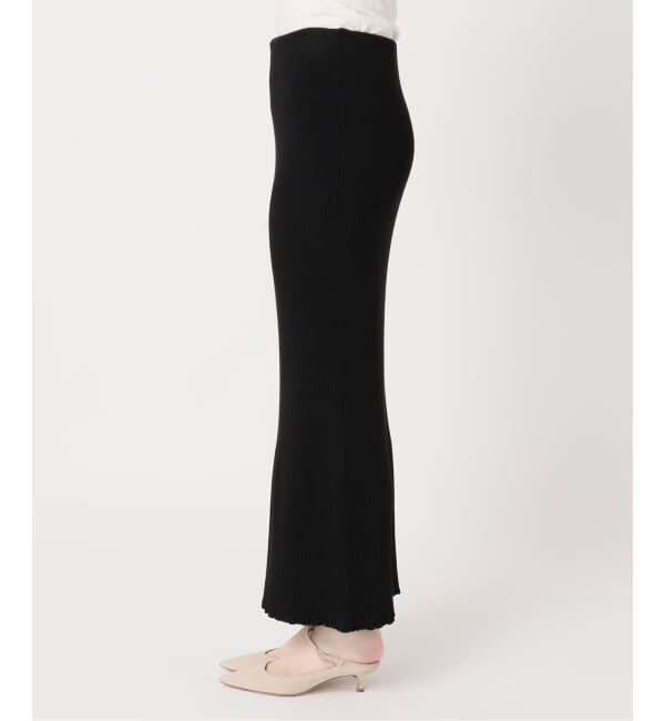 NOBLE「《追加2》リブニットタイトスカート」|スカート|
